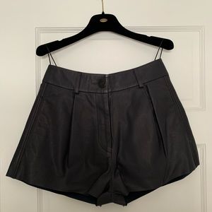 Forte Forte Nappa leather short